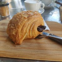 Vegan pain au Chocolat at Nabucco Obrador Vegetaria in Barcelona