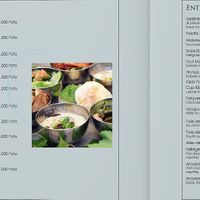 Extract of menu in French (2). at Farid in Dakar