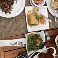 Tabolleh, Moudardara, Humus   at Farid in Dakar