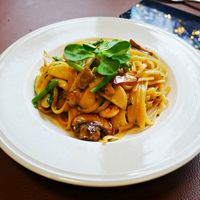 Mushroom lignuine at Mirror and Vegan Concept in Hong Kong Island