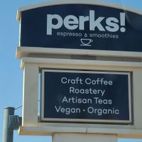 Sign says vegan but only one vegan option at Perks in St George