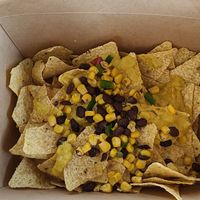 Vegan nachos at Perks in St George