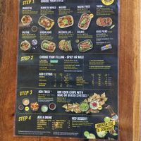 menu at Guzman y Gomez in Toowoomba