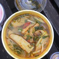 Take away vegan Bun soup  at Bang Tofu in Bratislava