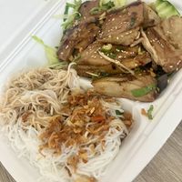Vegan duck  at Bang Tofu in Bratislava