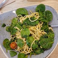 Pasta pesto at The Pizza Cafe in Newton Abbot