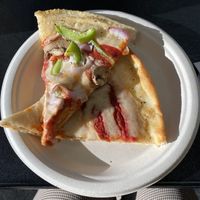 Vegan pizza   at Orapax in Norfolk