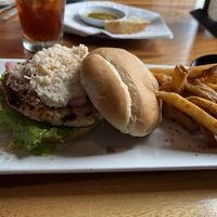 The Corfu chick’n sandwich.  Yum   at Orapax in Norfolk