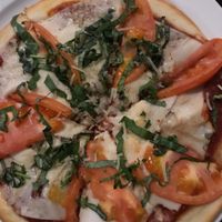 Margherita pizza - vegan  at Orapax in Norfolk