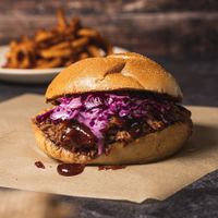 Bbq pulled jackfruit  at Montclair Vegan in Montclair