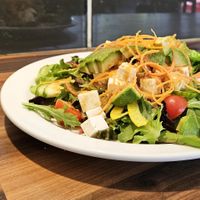 Tofu and Avocado Salad with Citrus Dressing at Capilano Sushi in North Vancouver