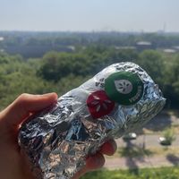 baby veggie burrito (no cheese, no sour cream). yummy    at Salsa Shop in Utrecht