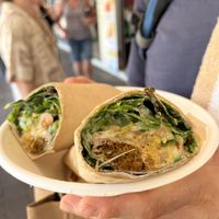 Falafel wrap   at Fruibies in Kuranda
