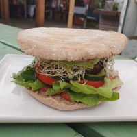 Burger at Fruibies in Kuranda