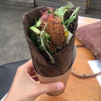 Falafel wrap so good at Fruibies in Kuranda