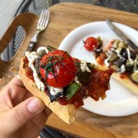 This tomato was juicy and SO DELICIOUS.  at yummyyomil in Seoul