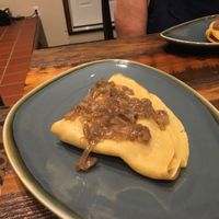 Pierogi crepe at Kind Crepes in Mendon