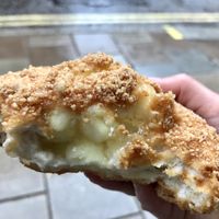 Apple Crumble deliciousness in one Doughnut  at Rodeo Doughnuts - Shaftesbury Ave in London