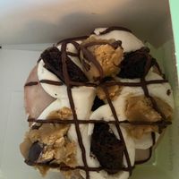 Fudge brownie  at Rodeo Doughnuts - Shaftesbury Ave in London