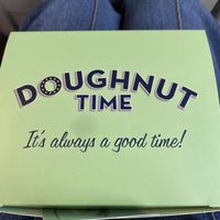 Box  at Rodeo Doughnuts - Shaftesbury Ave in London