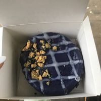 Blueberry  at Rodeo Doughnuts - Shaftesbury Ave in London