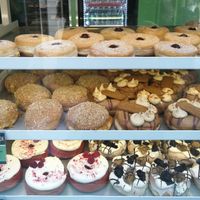 Vegan options!!!!! at Rodeo Doughnuts - Shaftesbury Ave in London