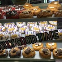 So many to choose from!!! at Rodeo Doughnuts - Shaftesbury Ave in London