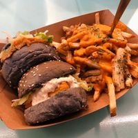 Fries so good I cried! at Pirate's Bone Burgers - Crossroads in Kansas City