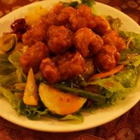 Vegan Karaage at LaLa Zorba ララ・ゾルバ in Naha