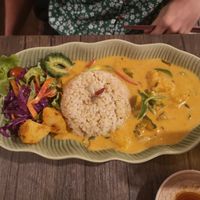 Coconut curry at LaLa Zorba ララ・ゾルバ in Naha