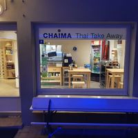 Outside at Chaima Take Away in Zurich