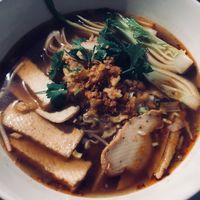 Vietnamesian Noodle Soup at Chimy's in Zurich