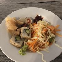 Salad at Chimy's in Zurich