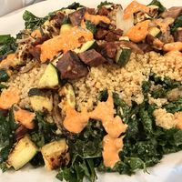 Vegan hash  at Island Vintage Coffee in Honolulu