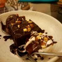 Hot Brownie Sundae at Smart Alec - Alternative Deli in Hyderabad