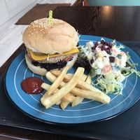 burger  at LN Fortunate Coffee in Shanghai