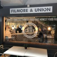 Outside seating area at Filmore and Union - York Station in York