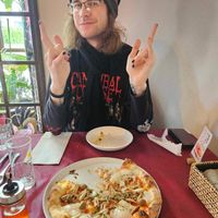 This is all we got of the food, we were so dang hungry we forgot to take piccies of the fresh product 😁 at La Luce in Fujikawaguchiko