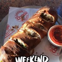 vegan veggie stromboli  at Uncle Oogie's Pizza - Snyder Ave in Philadelphia