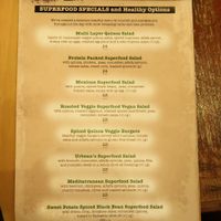 Superfoods and healthy page at Urbean in Kuala Lumpur