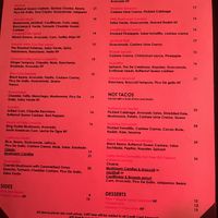   at Bar Verde in New York City