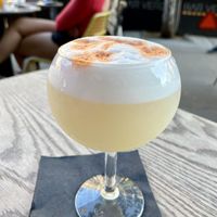 Pisco sour  at Bar Verde in New York City