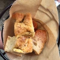 House made focaccia  at Red Zebra in Sleepy Hollow