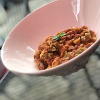 Vegan Bolgonese at Red Zebra in Sleepy Hollow