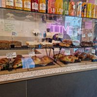Some vegan cakes    at Corner Coffee in Cardiff
