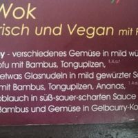 Veg menu part 1 at Anh Duc Wok in Dresden