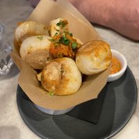 Spicy dough balls at Pizza Express - North Bridge in Edinburgh
