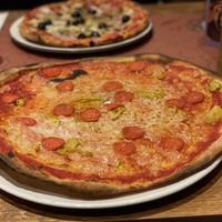 American Hot - Pizza Express (North Bridge), Edinburgh  at Pizza Express - North Bridge in Edinburgh