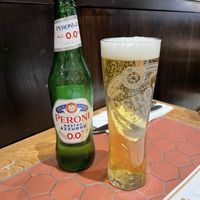 Peroni Nastro Azzurro - Pizza Express (North Bridge), Edinburgh  at Pizza Express - North Bridge in Edinburgh