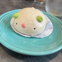 Red bean bun w friends  at Noodles in Northampton